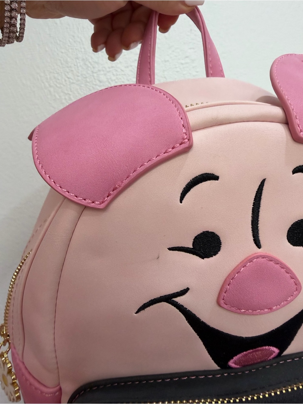 Like NEW Disney Piglet Loungefly Backpack - Picture 6 of 16